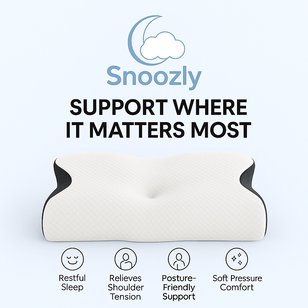 Snoozly™ - Premium Contour Pillow - Snoozly